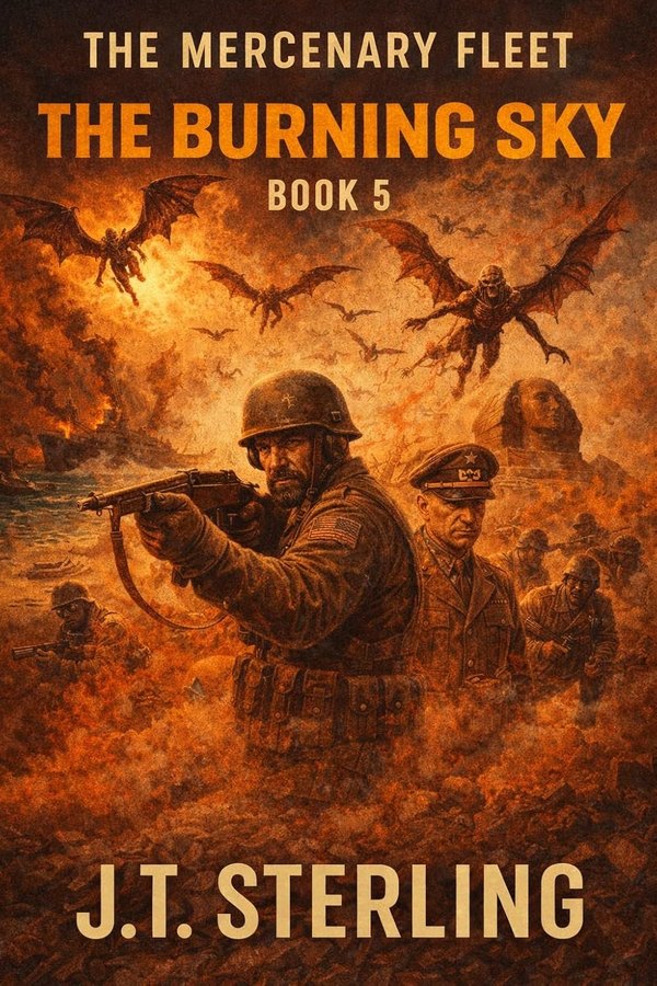 Cover of The Burning Sky